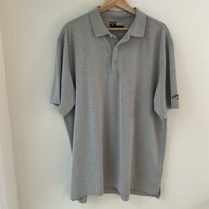 Callaway Men’s Classic Premium Polo Shirt Size Large Opti Dri